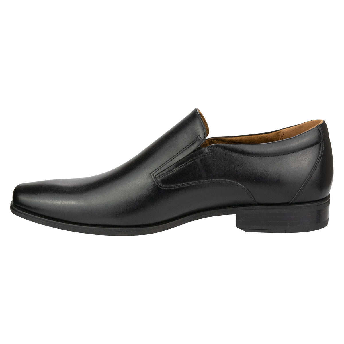 JACKSON Plain Toe Slip On Black