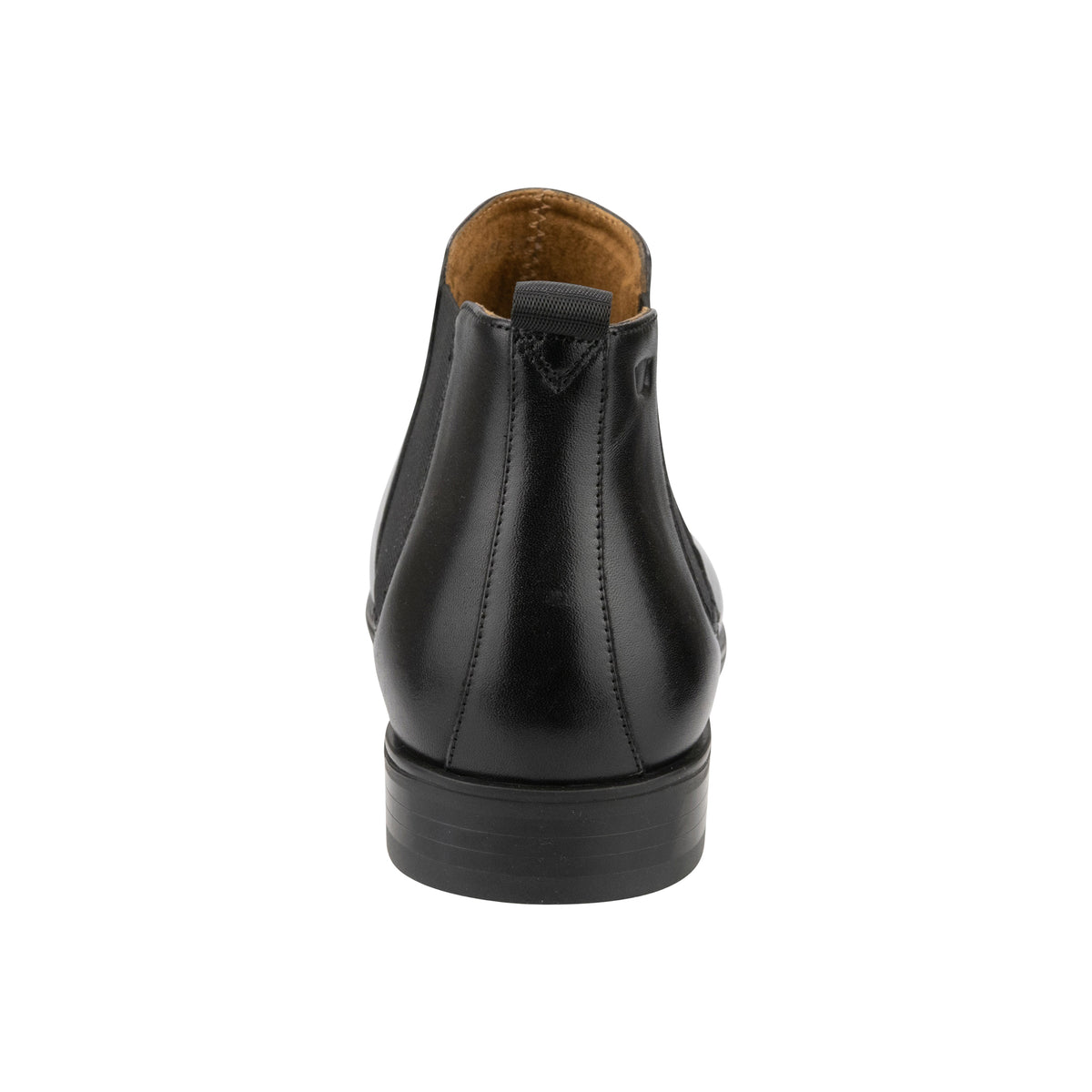 JACKSON Plain Toe Chelsea Boot Black
