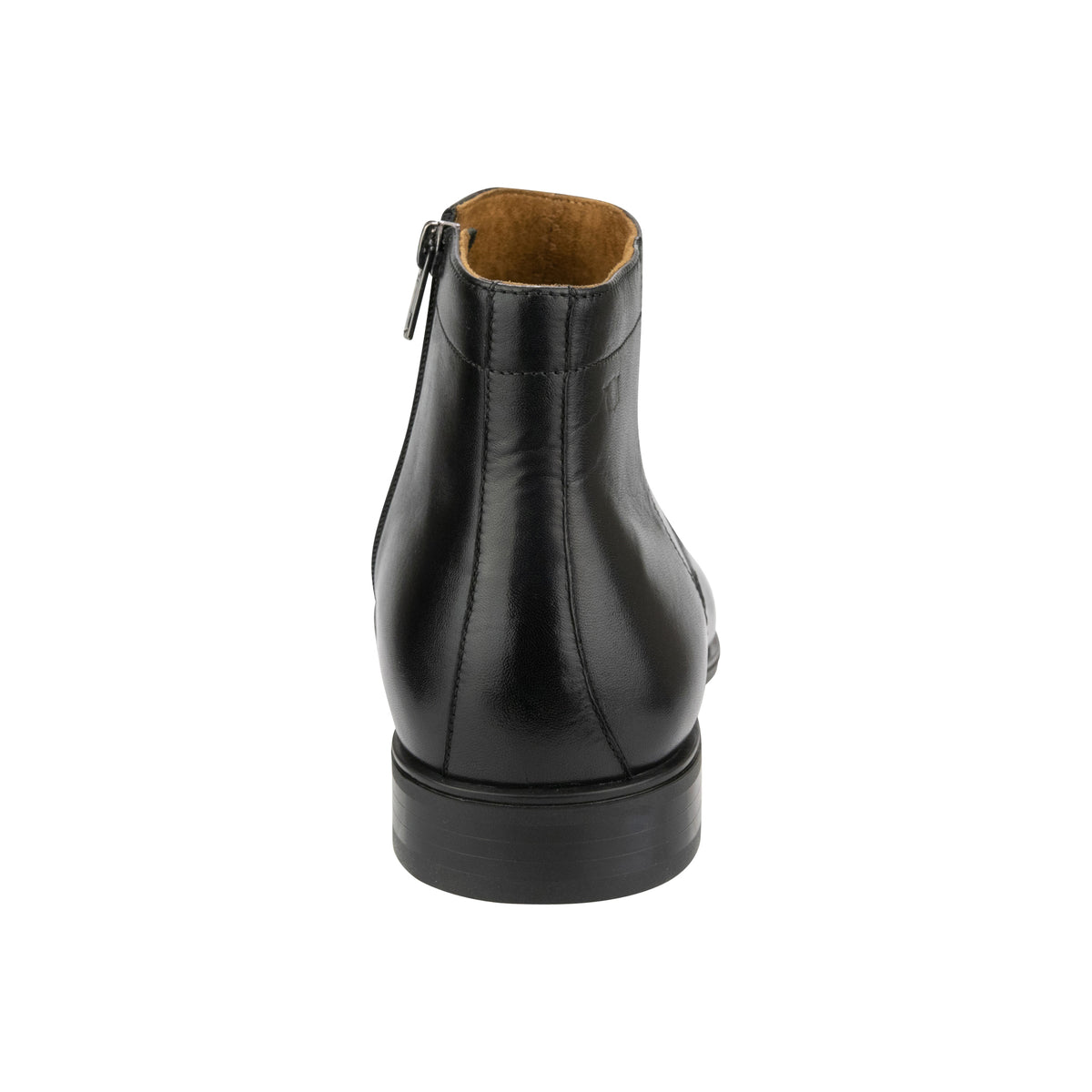 JACKSON Zip Boot Plain Toe Black