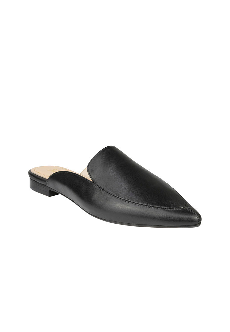 BRANDY	Flat Mule Black