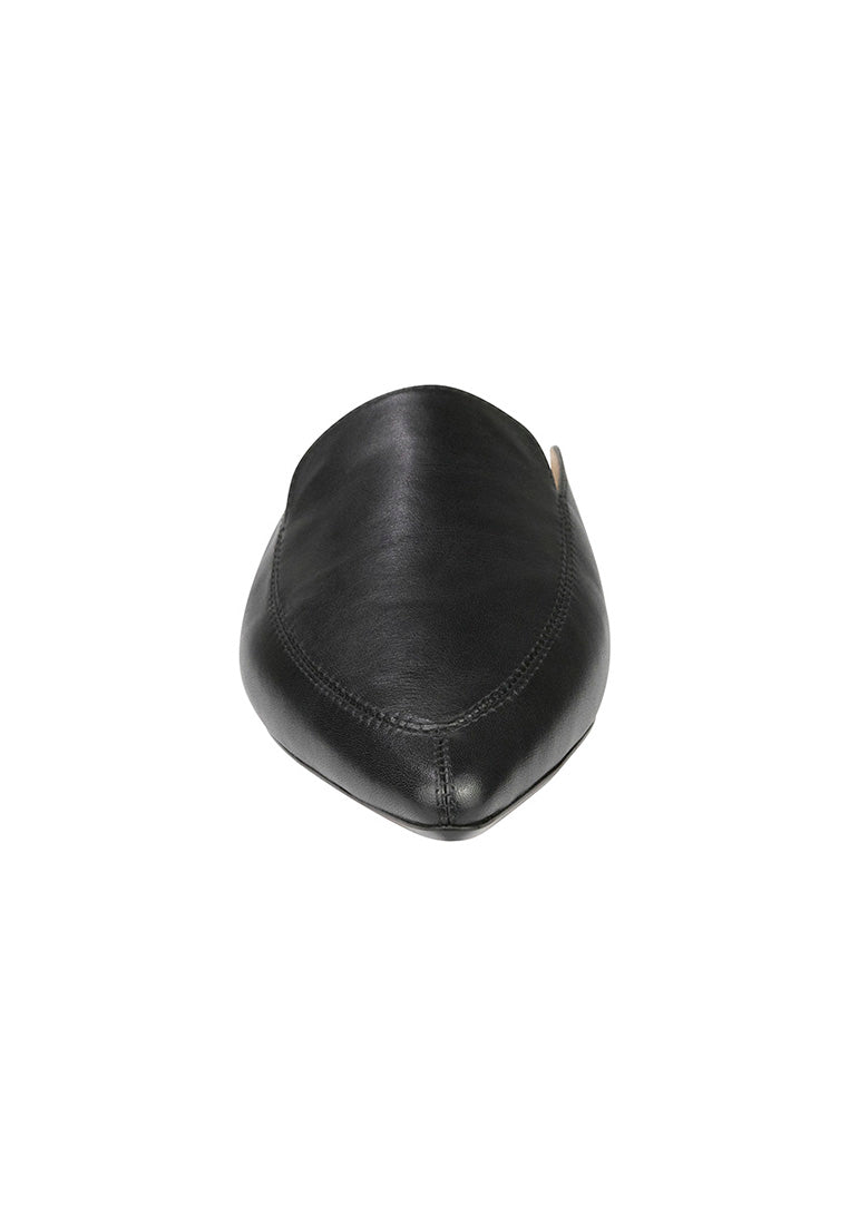 BRANDY	Flat Mule Black