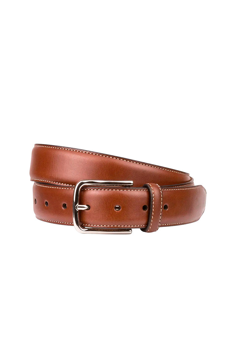 CRUISE Stitched Crossover Leather Belt