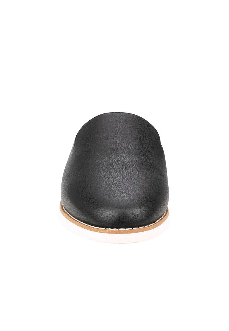 EASY FLEX Plain Toe Black