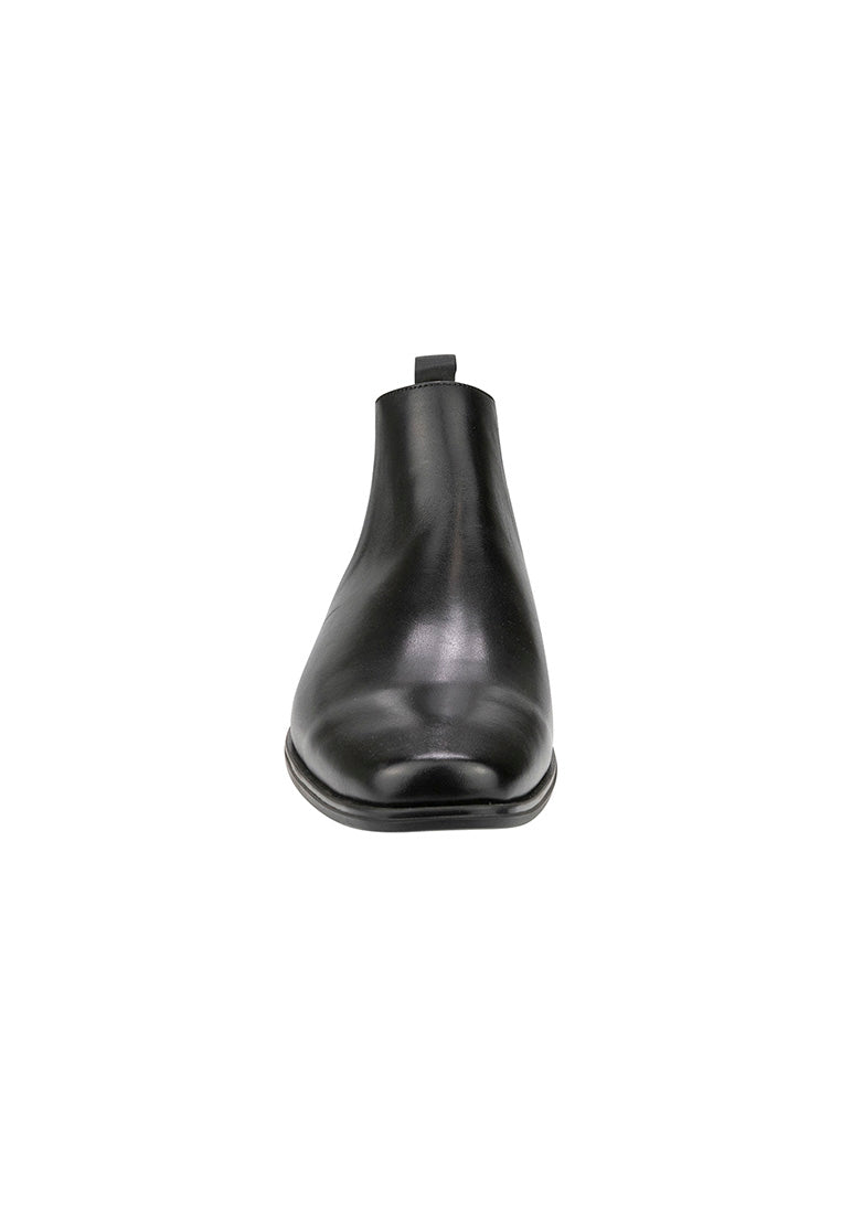 JACKSON Plain Toe Chelsea Boot Black