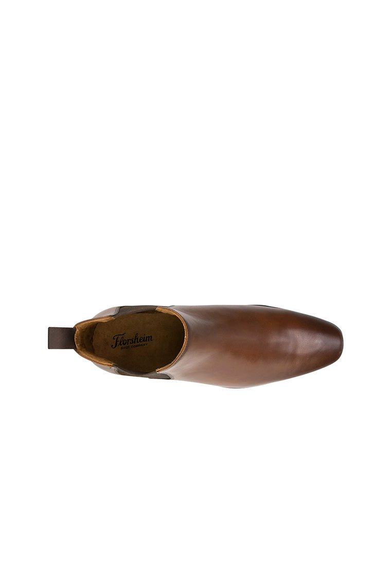 JACKSON Plain Toe Chelsea Boot Tan