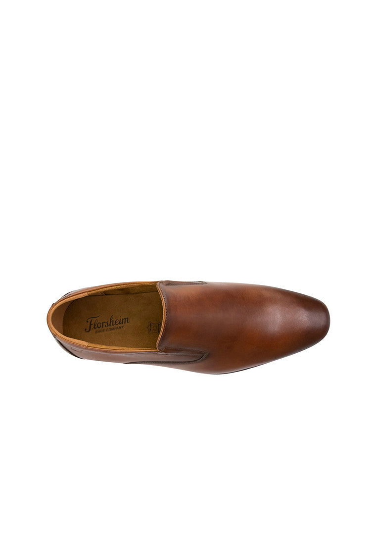 JACKSON Plain Toe Slip On Tan