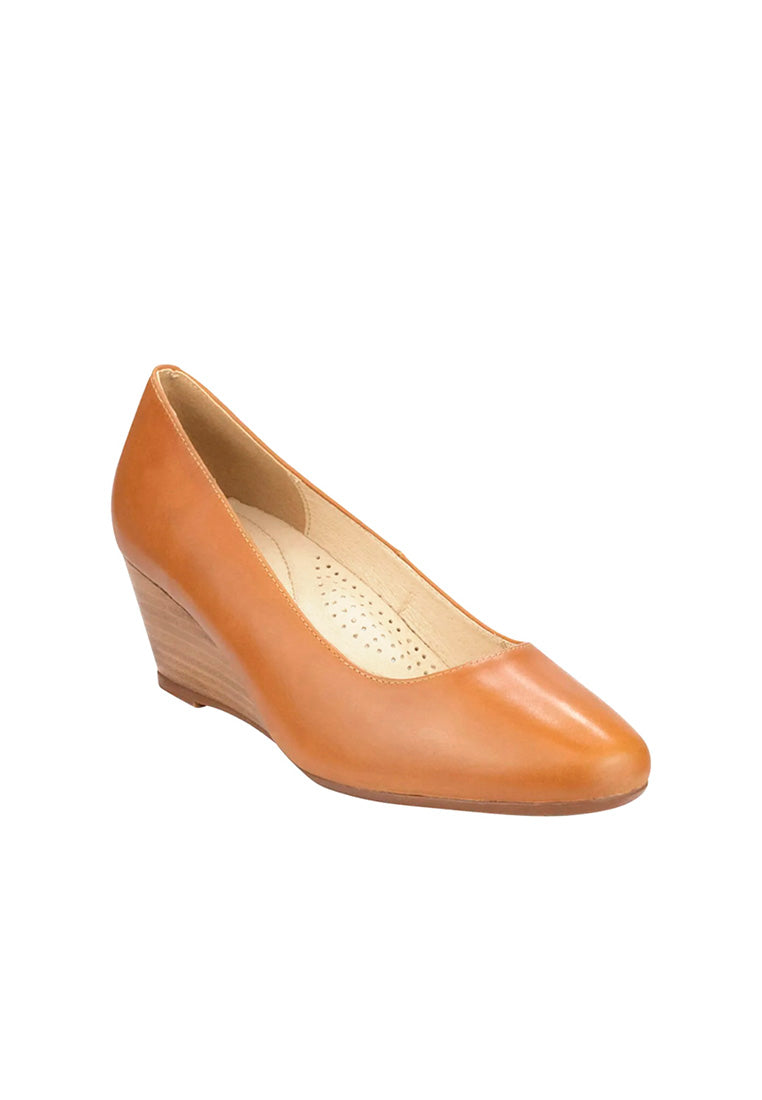 JOUR FLEX Women's Heel Cognac