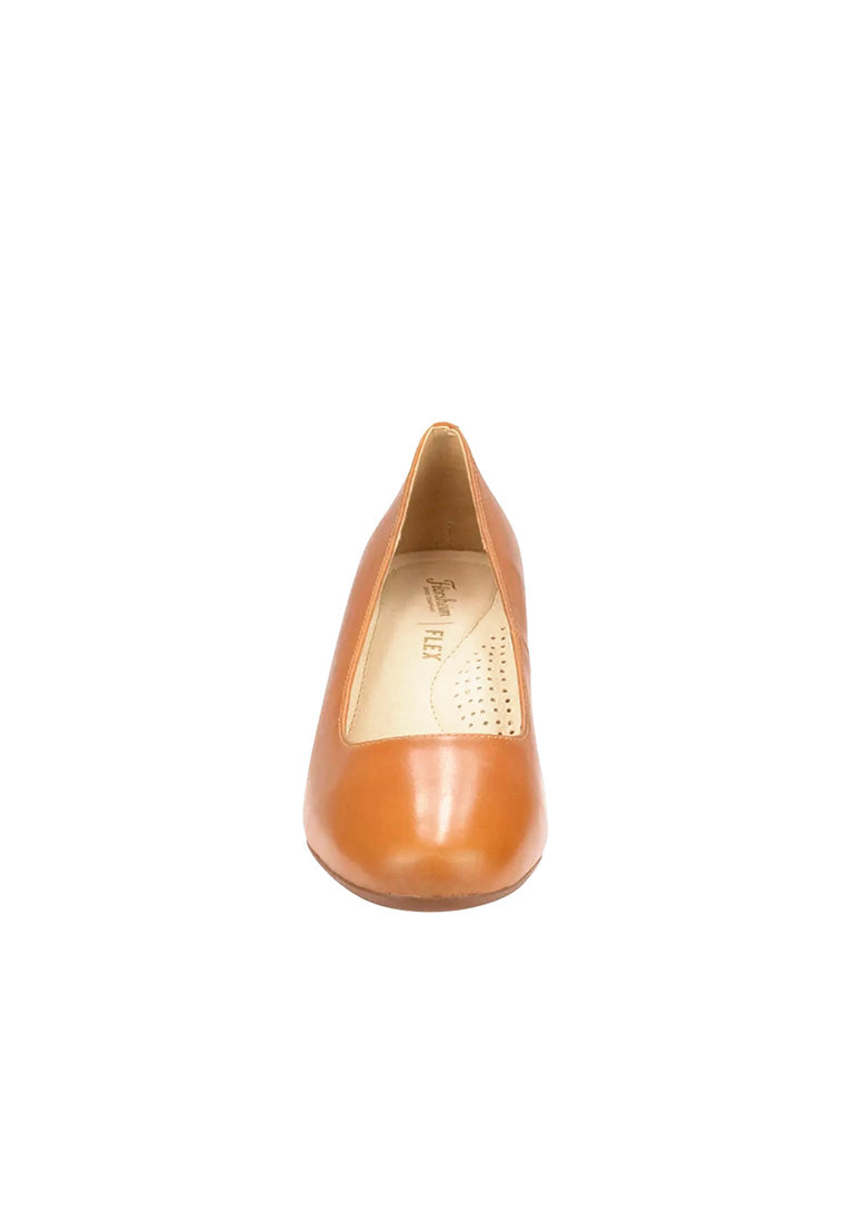JOUR FLEX Women's Heel Cognac