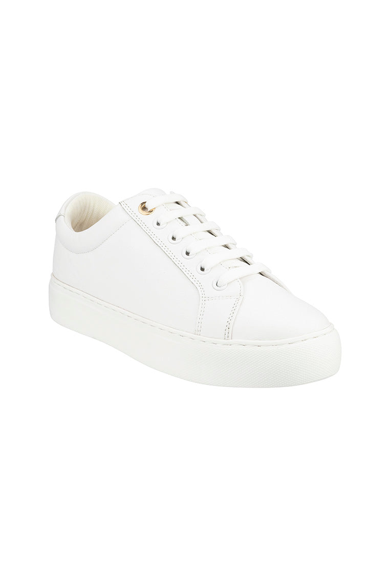 SANDRA Women s Lace To Toe Sneaker White