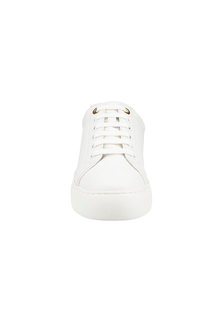 SANDRA Women's Lace To Toe Sneaker White