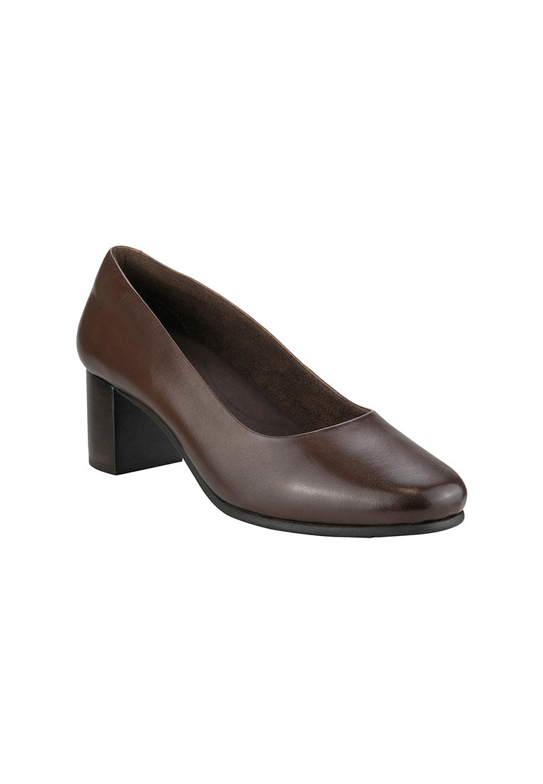 Women's Janine Almond Toe Block Heels
