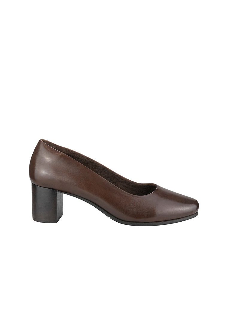 Women's Janine Almond Toe Block Heels