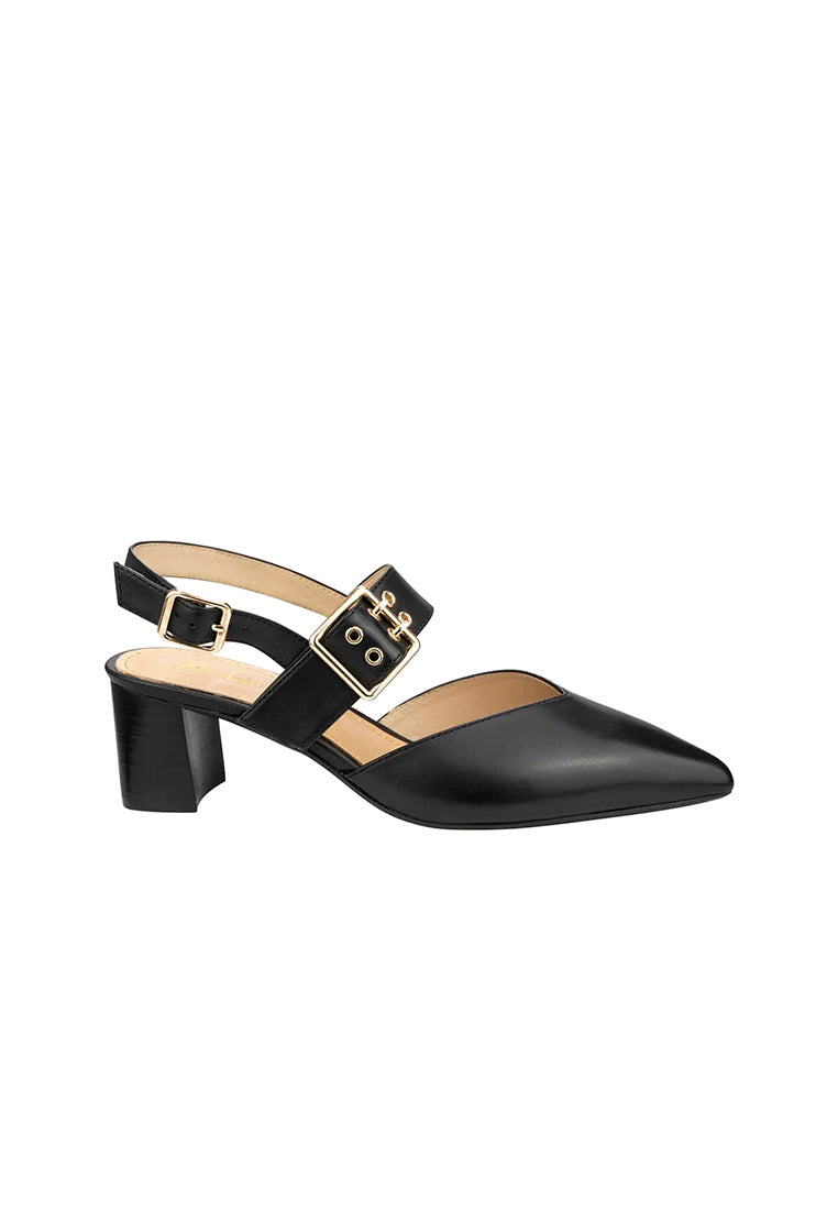 ADRIANA Block Heel Black