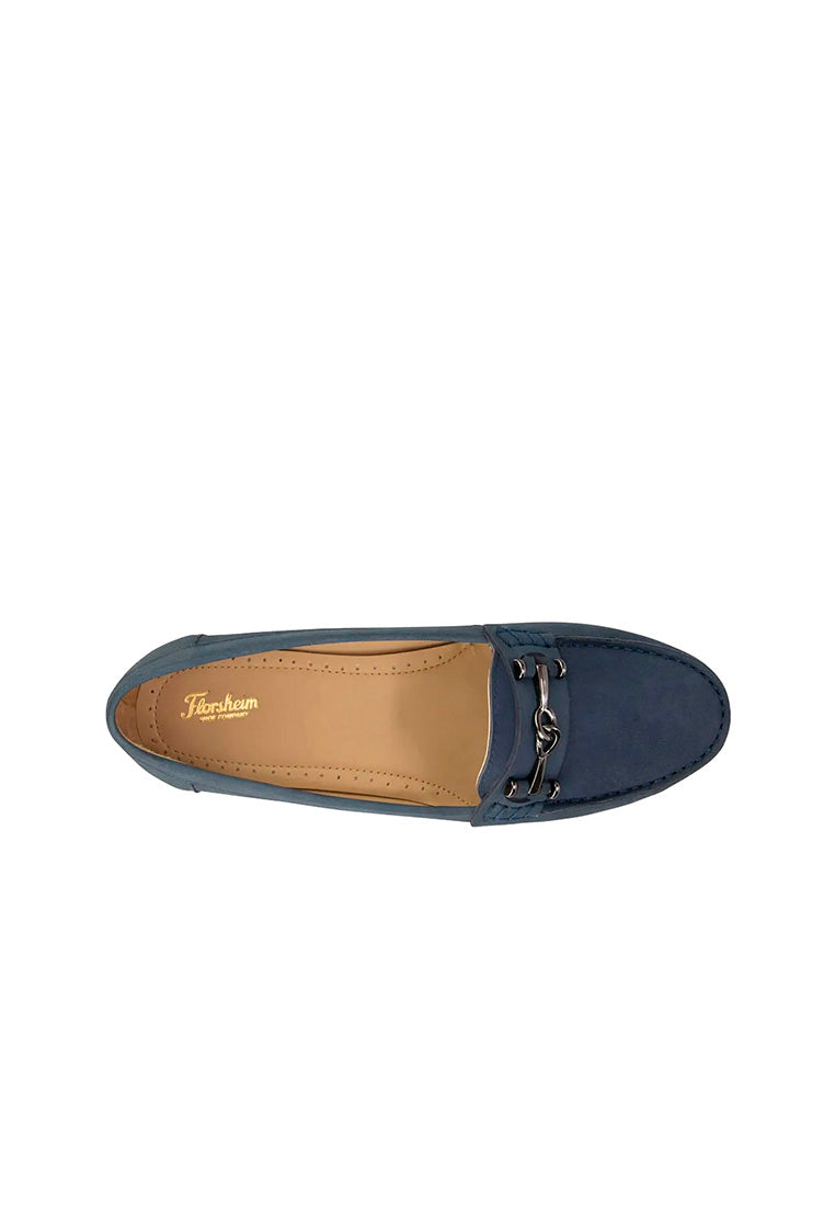 ANNE Navy Moc Toe Loafer