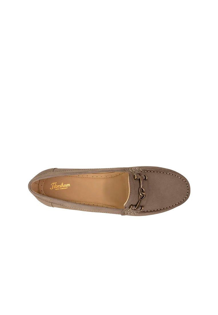 ANNE Dark Taupe Moc Toe Loafer