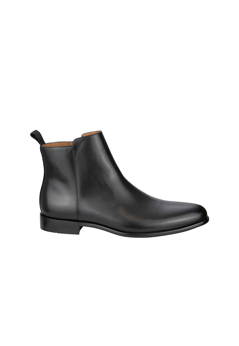 CENTURION  Plain Toe Boot Black