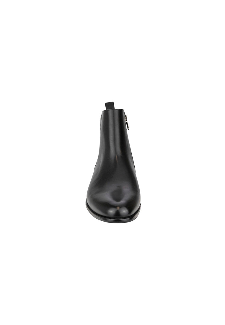 CENTURION  Plain Toe Boot Black