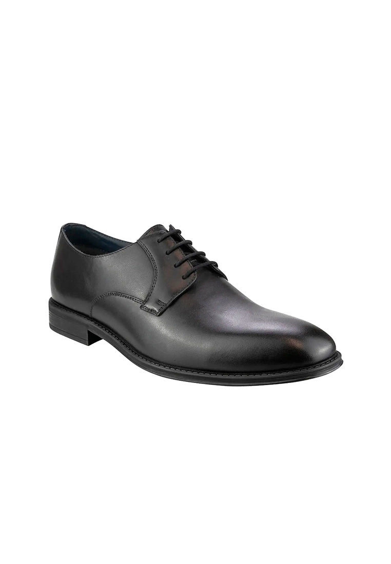 CHATHAM Black Plain Toe Derby