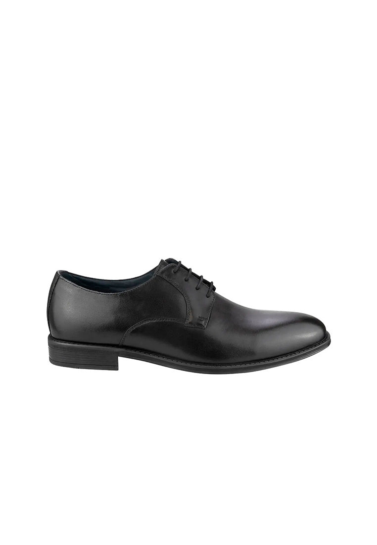 CHATHAM Black Plain Toe Derby