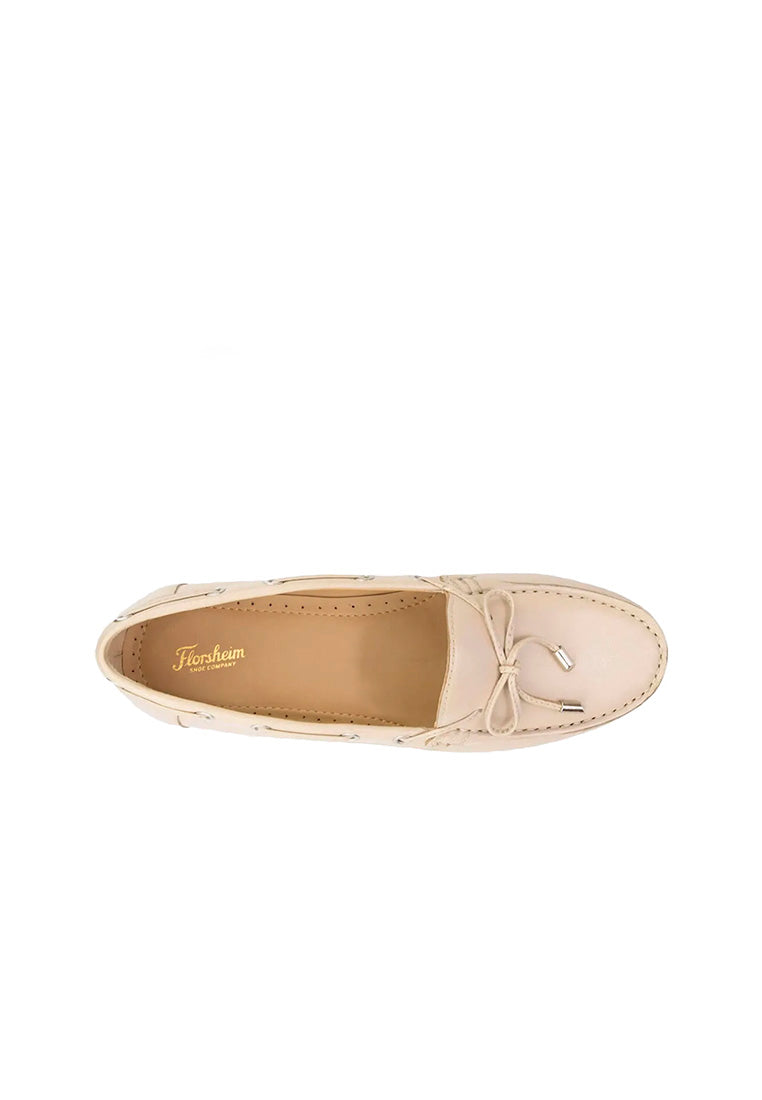 CHRISTIE Bone Moc Toe Loafer