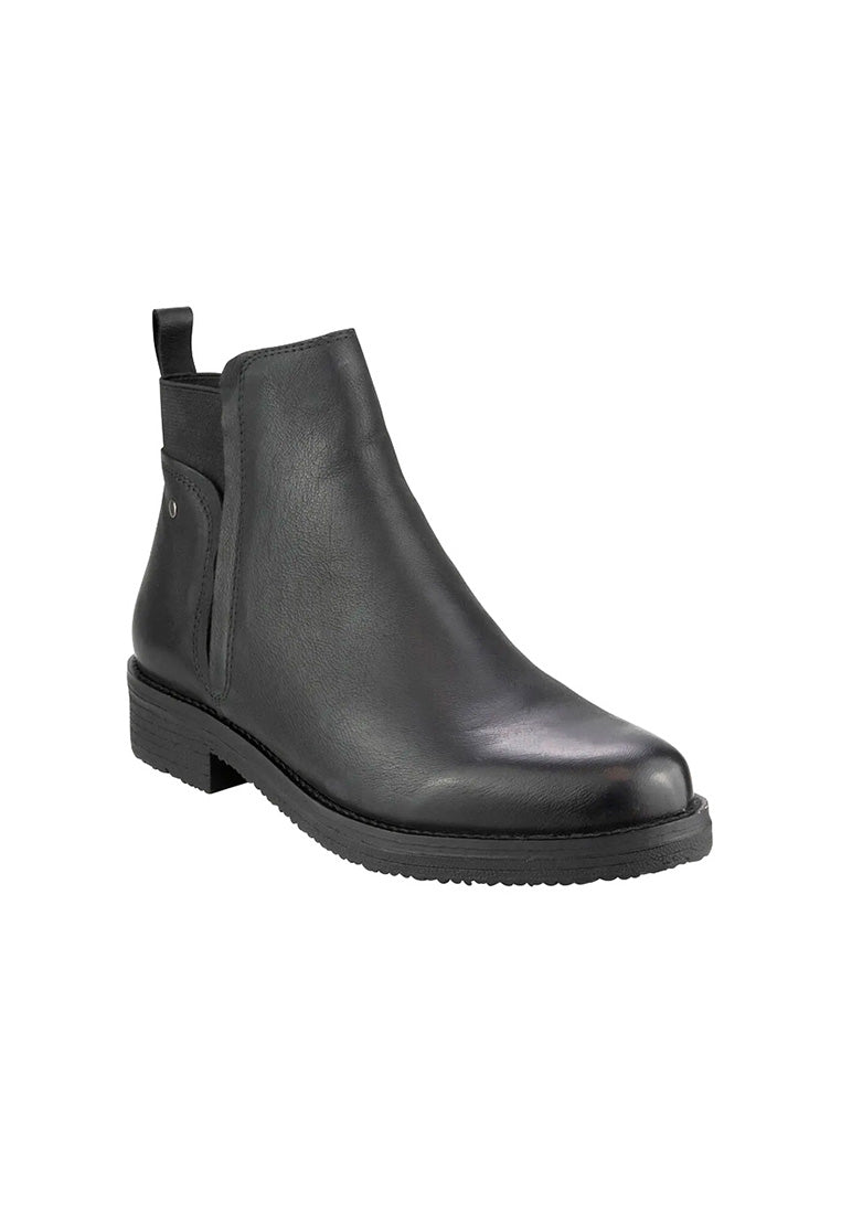 Dani Plain Toe Zip Boot