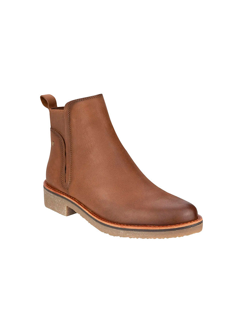 Dani Plain Toe Zip Boot