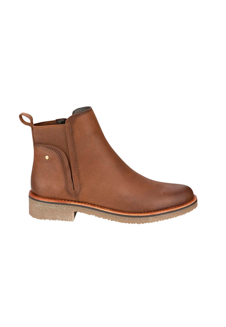 Dani Plain Toe Zip Boot
