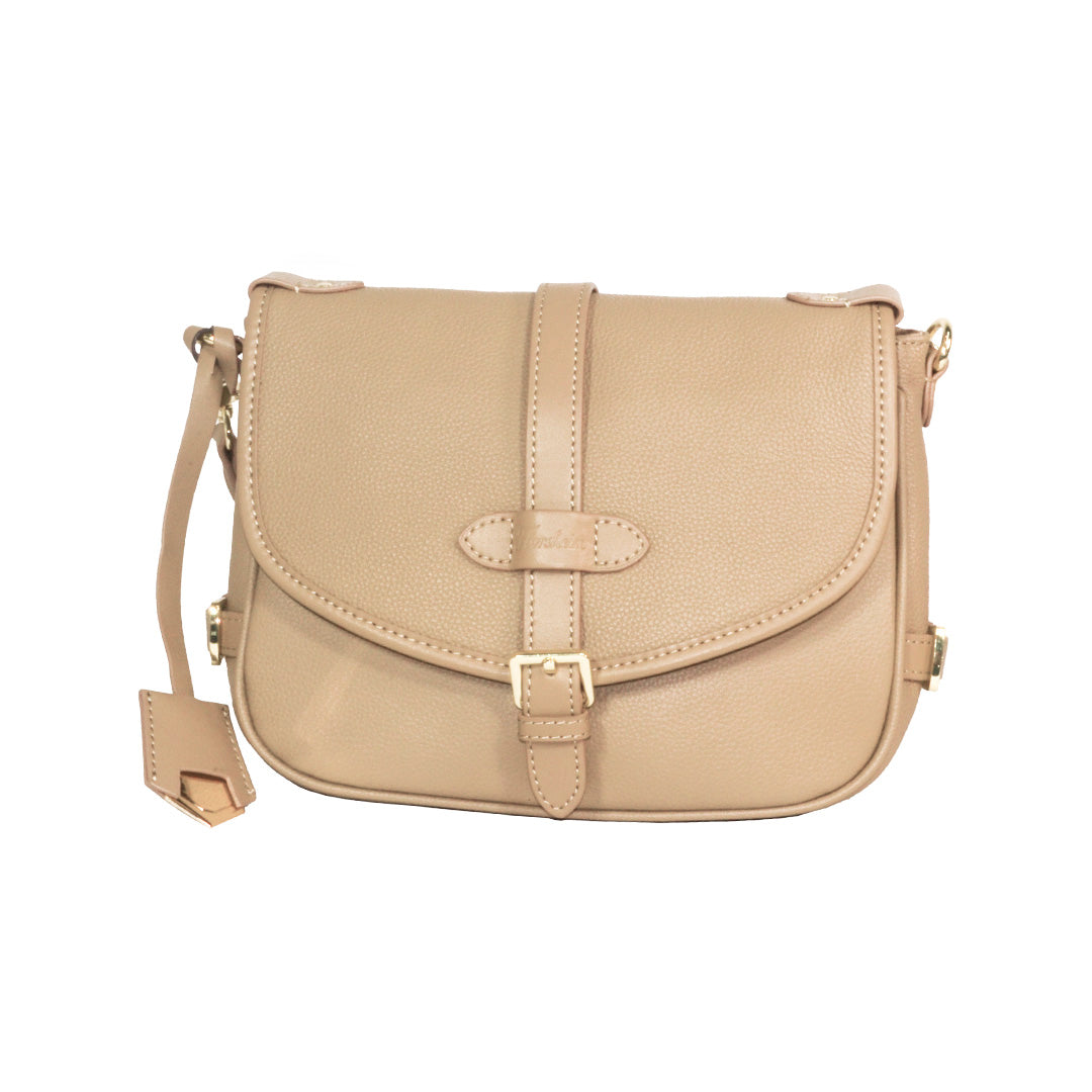EDENHOPE Stone Crossbody Saddle Bag