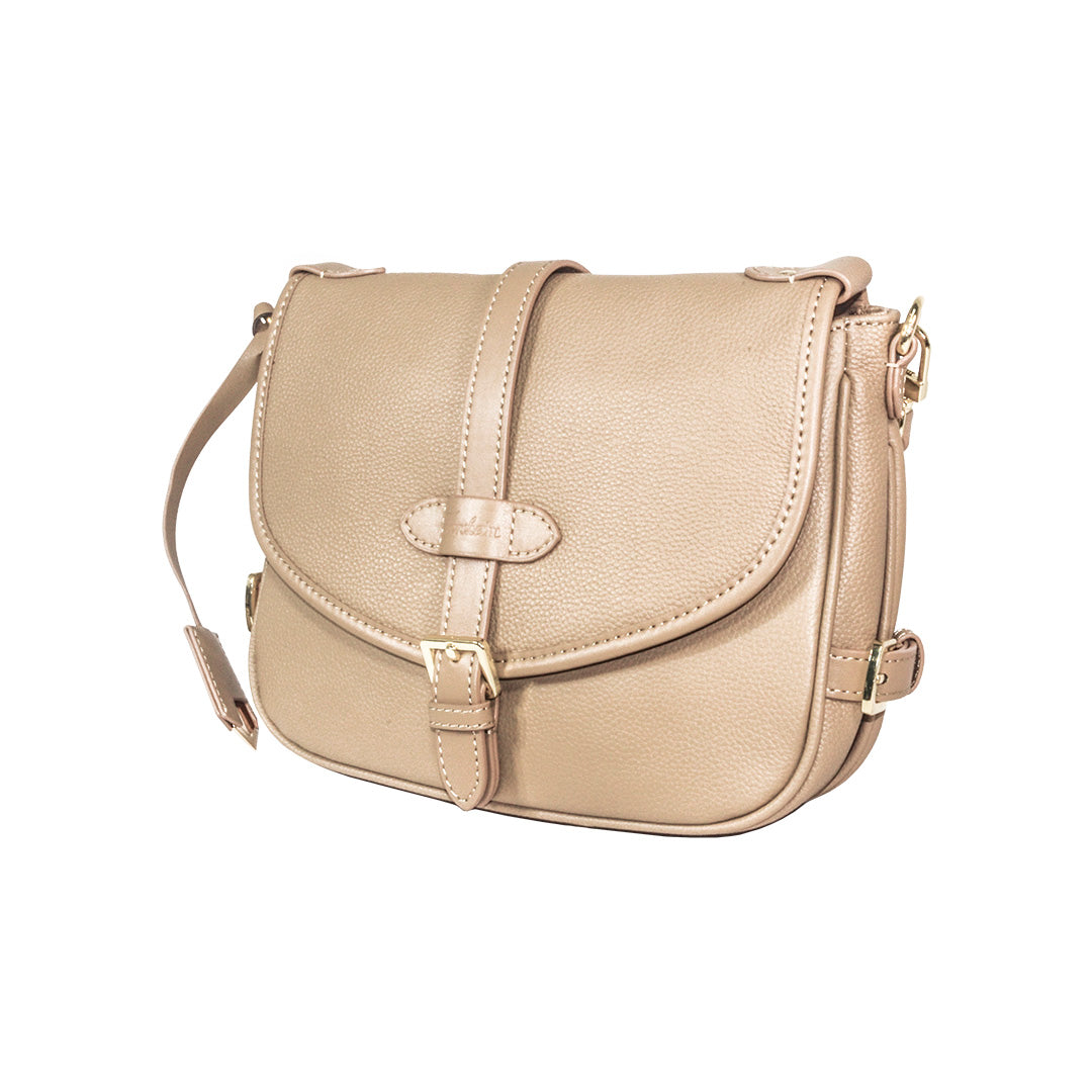 EDENHOPE Stone Crossbody Saddle Bag