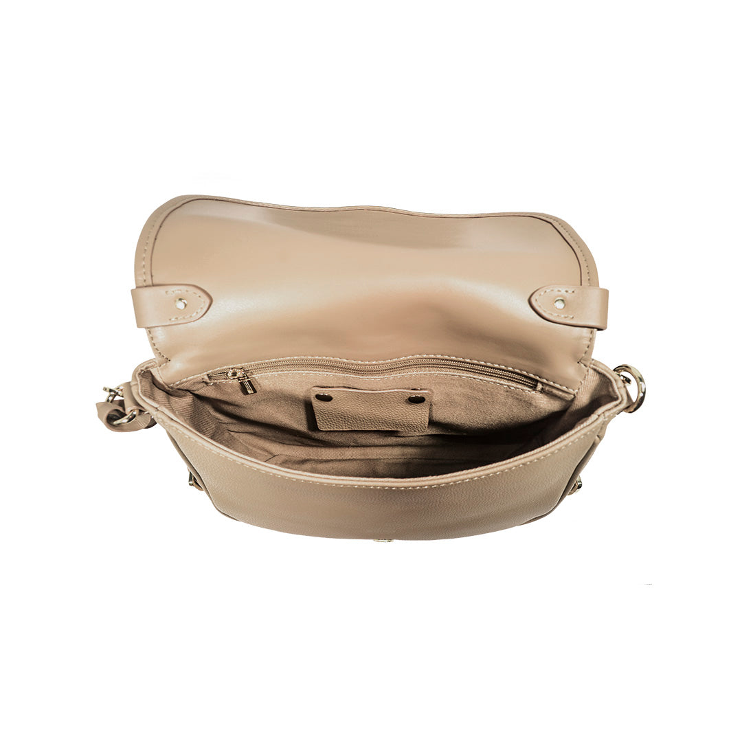 EDENHOPE Stone Crossbody Saddle Bag