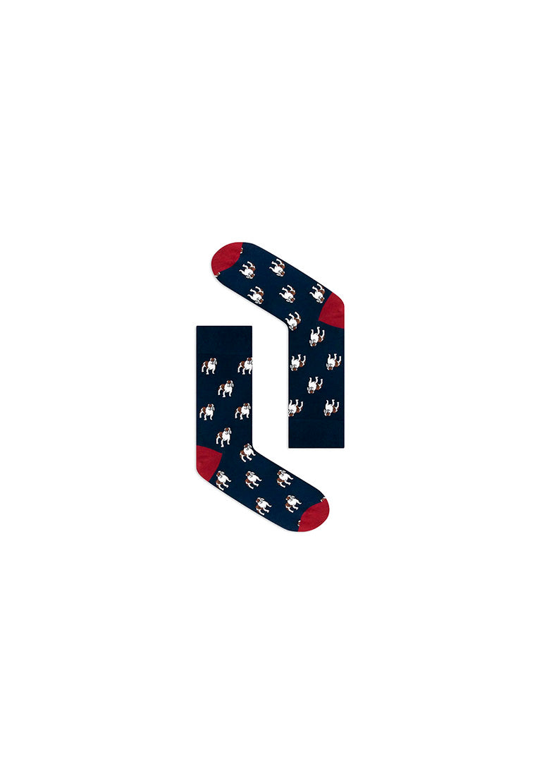 BULLDOGS Bamboo Jacquard Sock