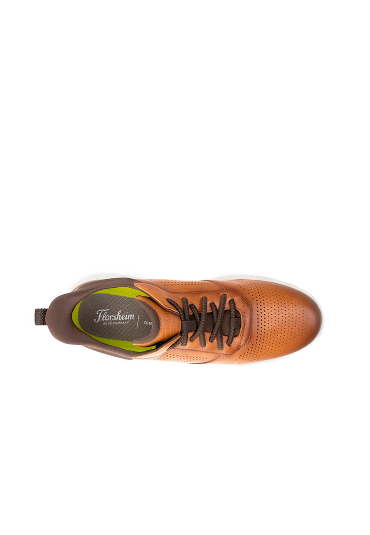 Florsheim Men's Fleet Perf Toe Elastic Lace Sneaker