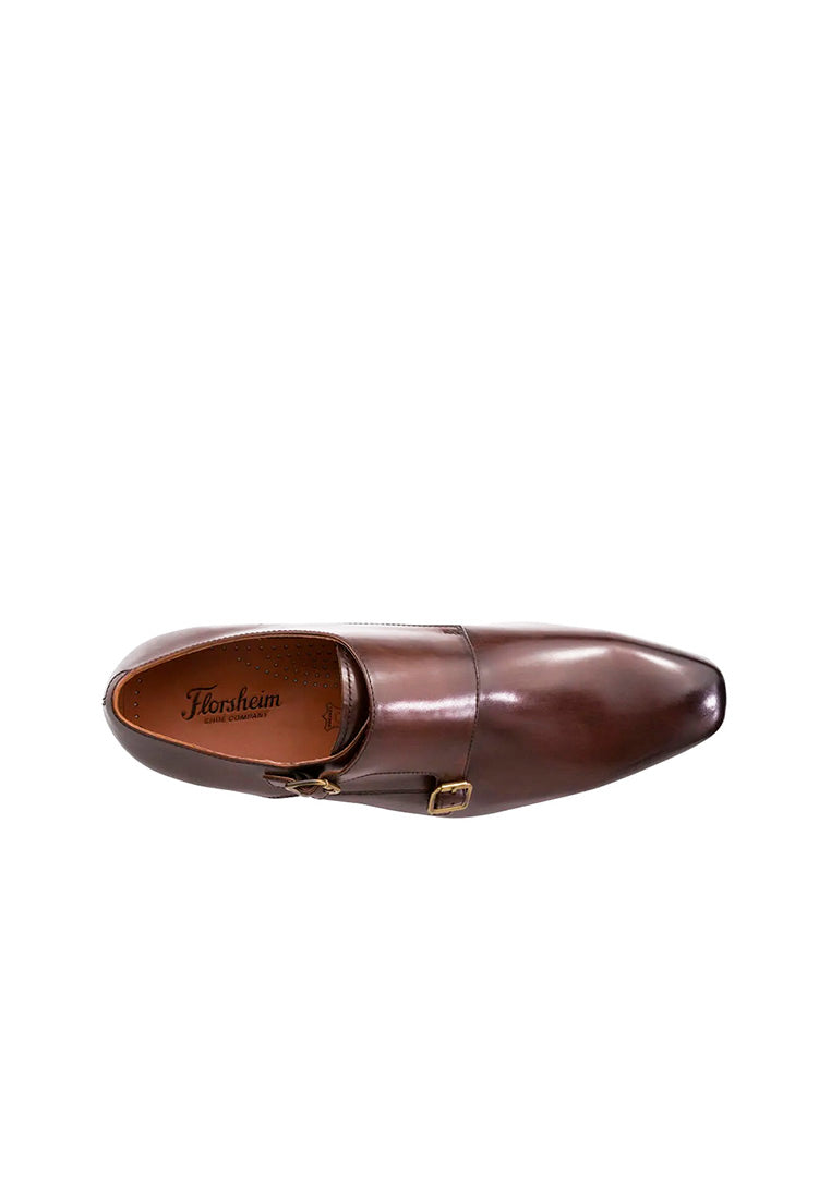 Men's  Flicker Plain Toe Double Monk Strap