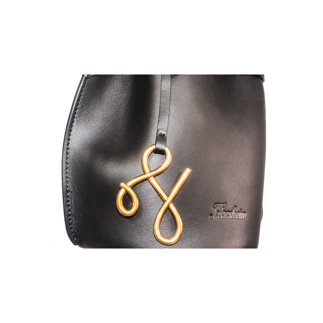 GAZETTE Black Bucket Bag