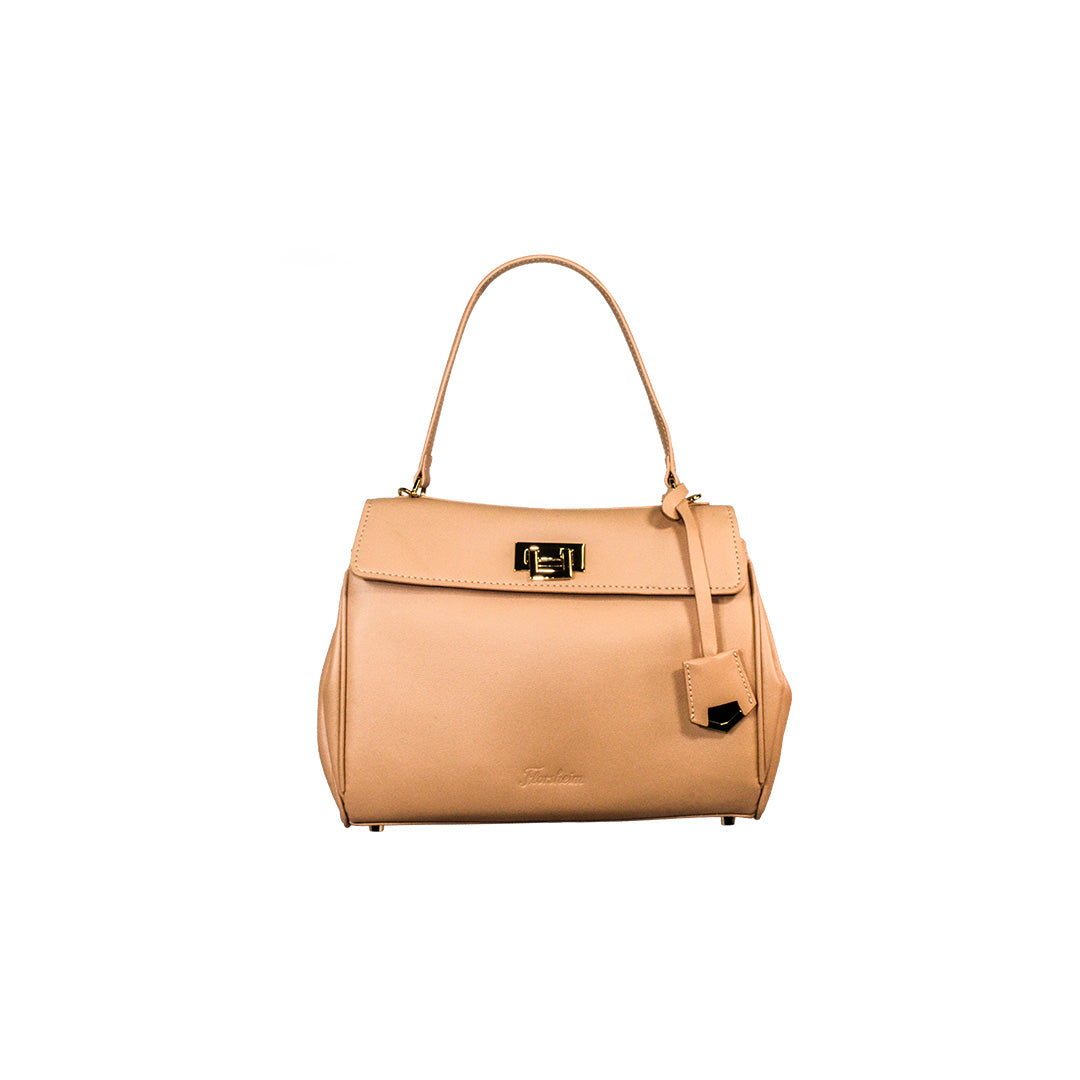 HARTLEY Latte Top-Handle Shoulder Bag