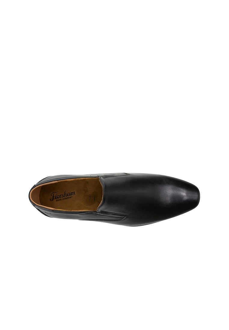 JACKSON Men's Plain Toe Slip On Black