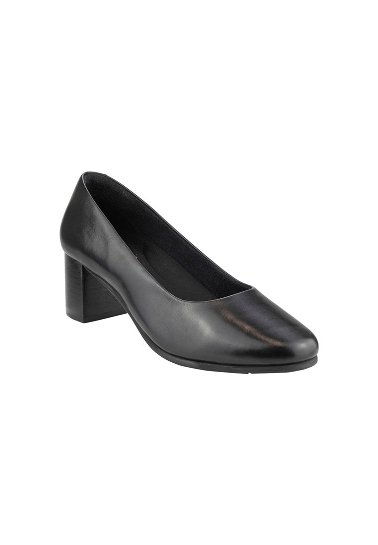 Florsheim Women's Janine Almond Toe Block Heel