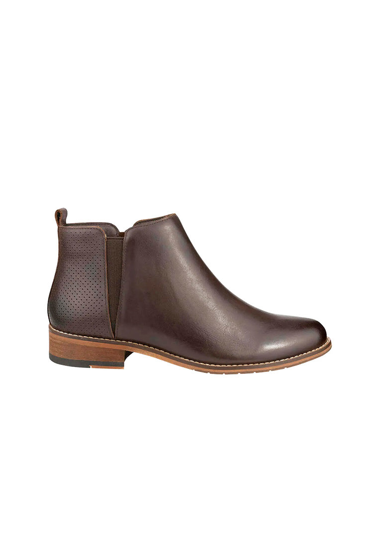 MEL Plain Toe Zip Boot