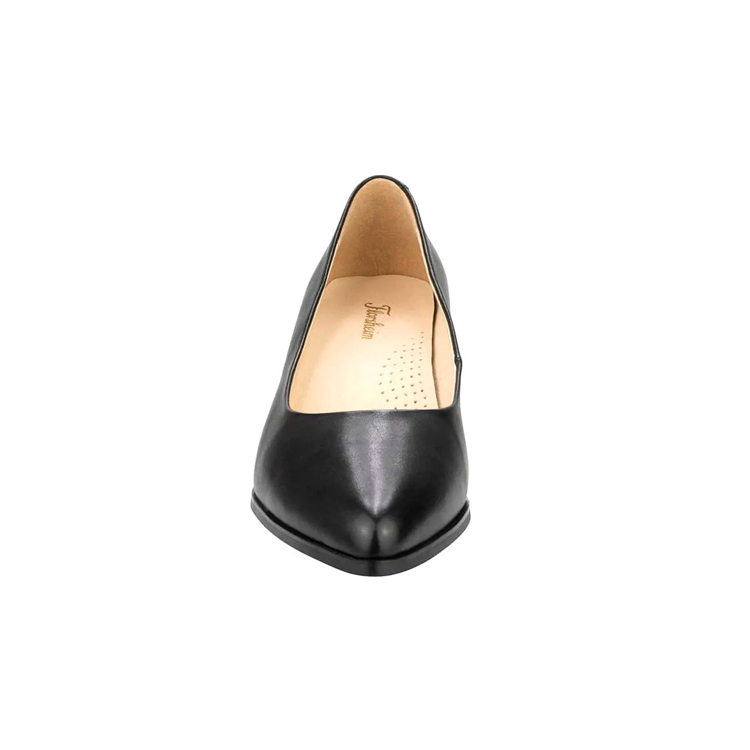 PAULINE Women's Point Toe Low Heel Black