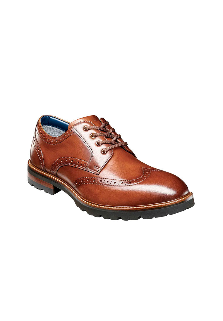 RENEGADE Men's Wingtip Oxford Cognac