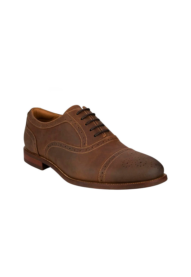 RUCCI Cap Toe Derby Dark Brown