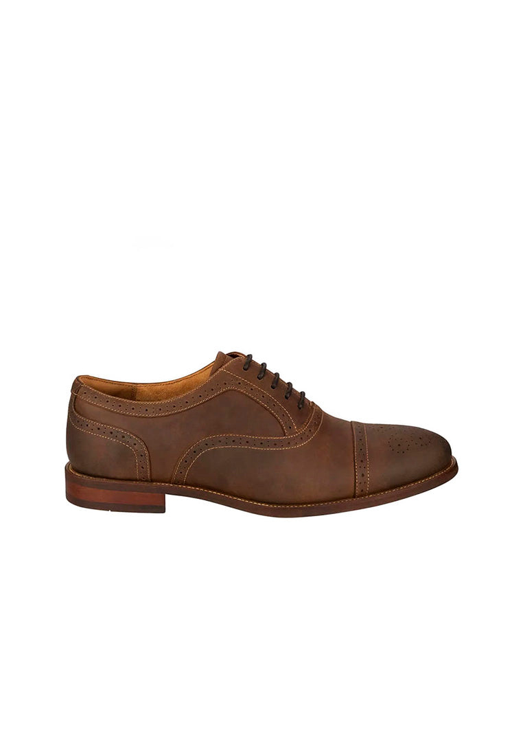 RUCCI Cap Toe Derby Dark Brown