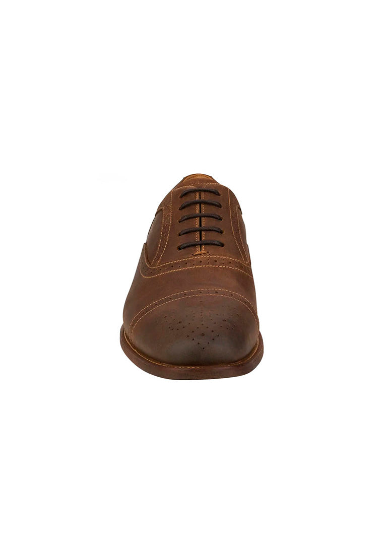 RUCCI Cap Toe Derby Dark Brown