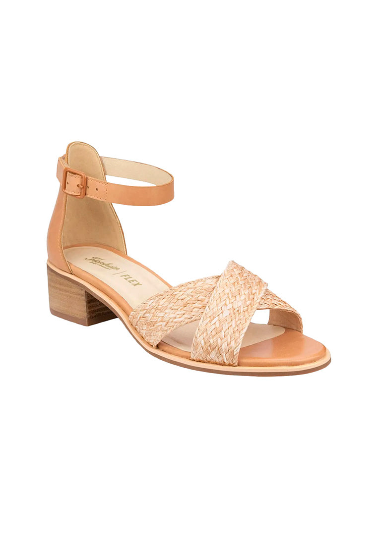 STEPHANIE Open Toe Block Heel Sandal