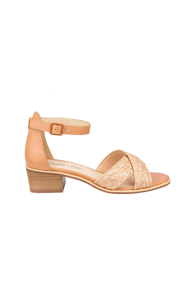 STEPHANIE Open Toe Block Heel Sandal