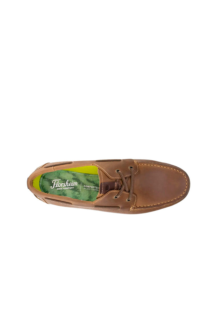 TROPICS 2 EYE Elastic Lace Moc Toe Boat Shoe