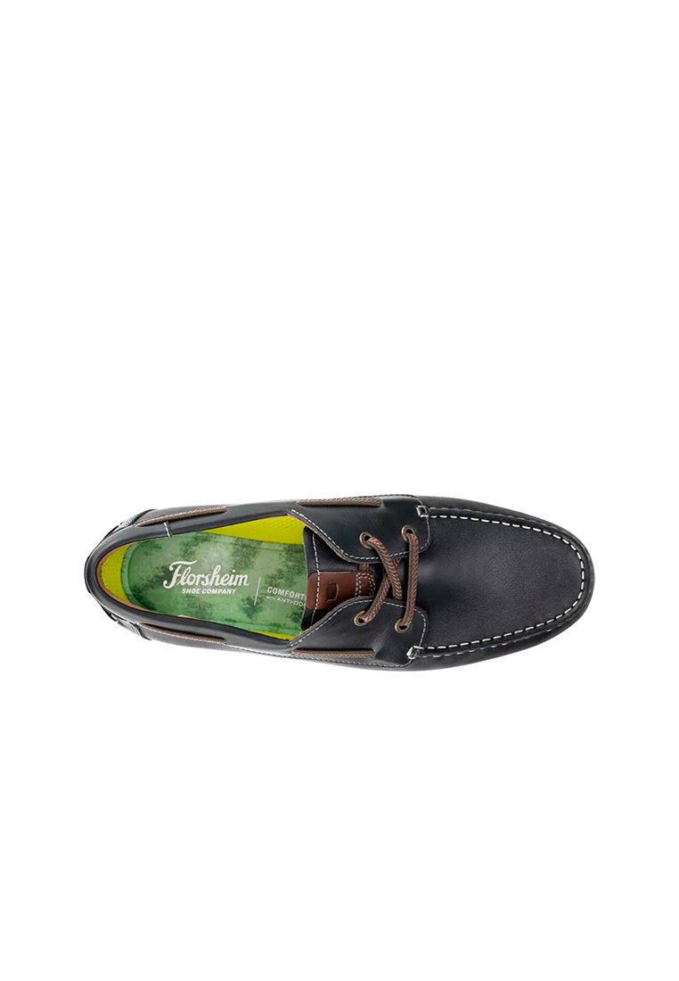 TROPICS 2 EYE Elastic Lace Moc Toe Boat Shoe