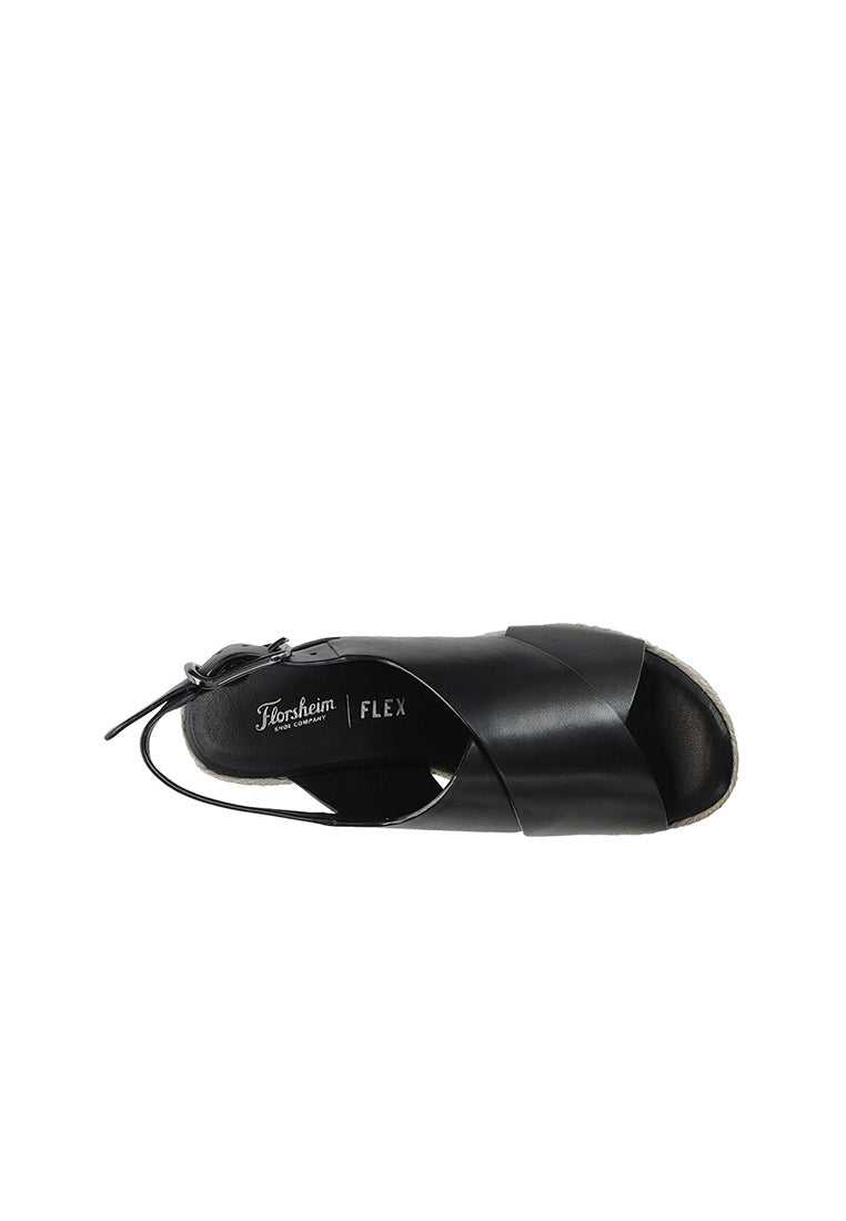 Florsheim Women's Willow Black Low Flatform Wedge