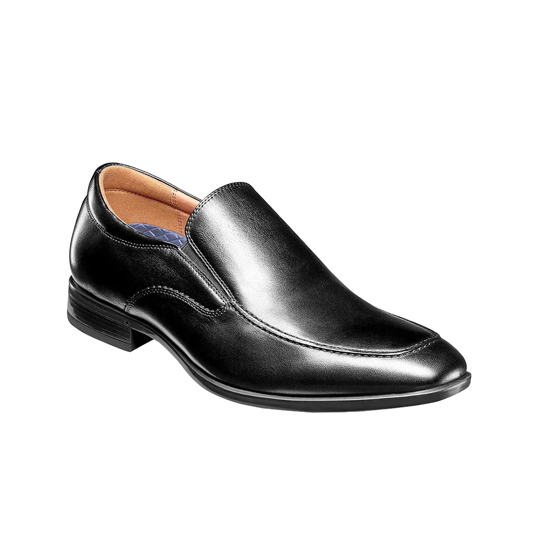 ZAFFIRO Moc Toe Venetian Loafer Black