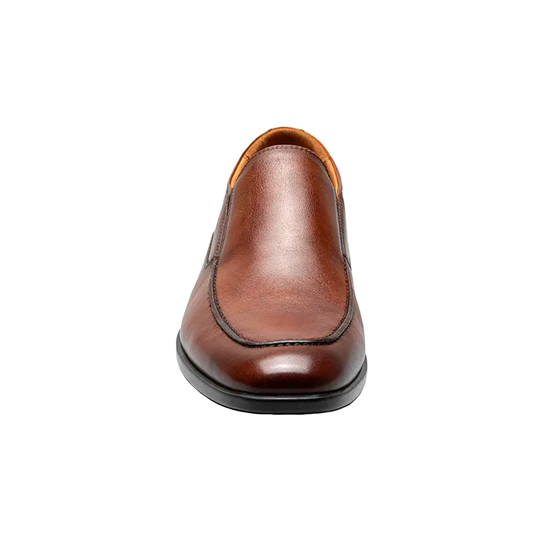 ZAFFIRO Moc Toe Venetian Loafer Cognac